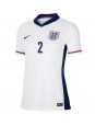 England Kyle Walker #2 Hjemmedrakt Dame EM 2024 Korte ermer